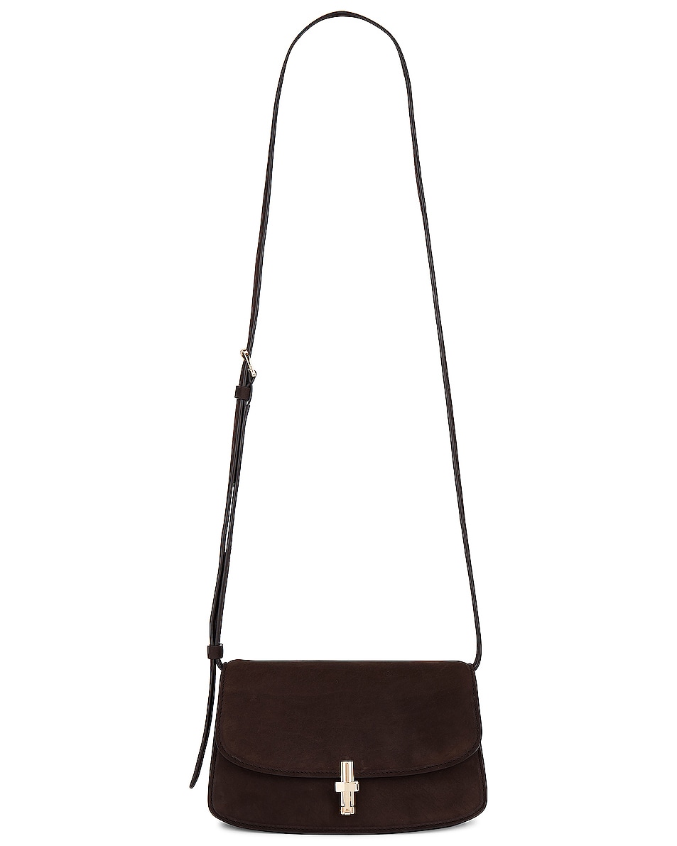 Image 1 of The Row East West Sofia Bag in Wood Brown LG