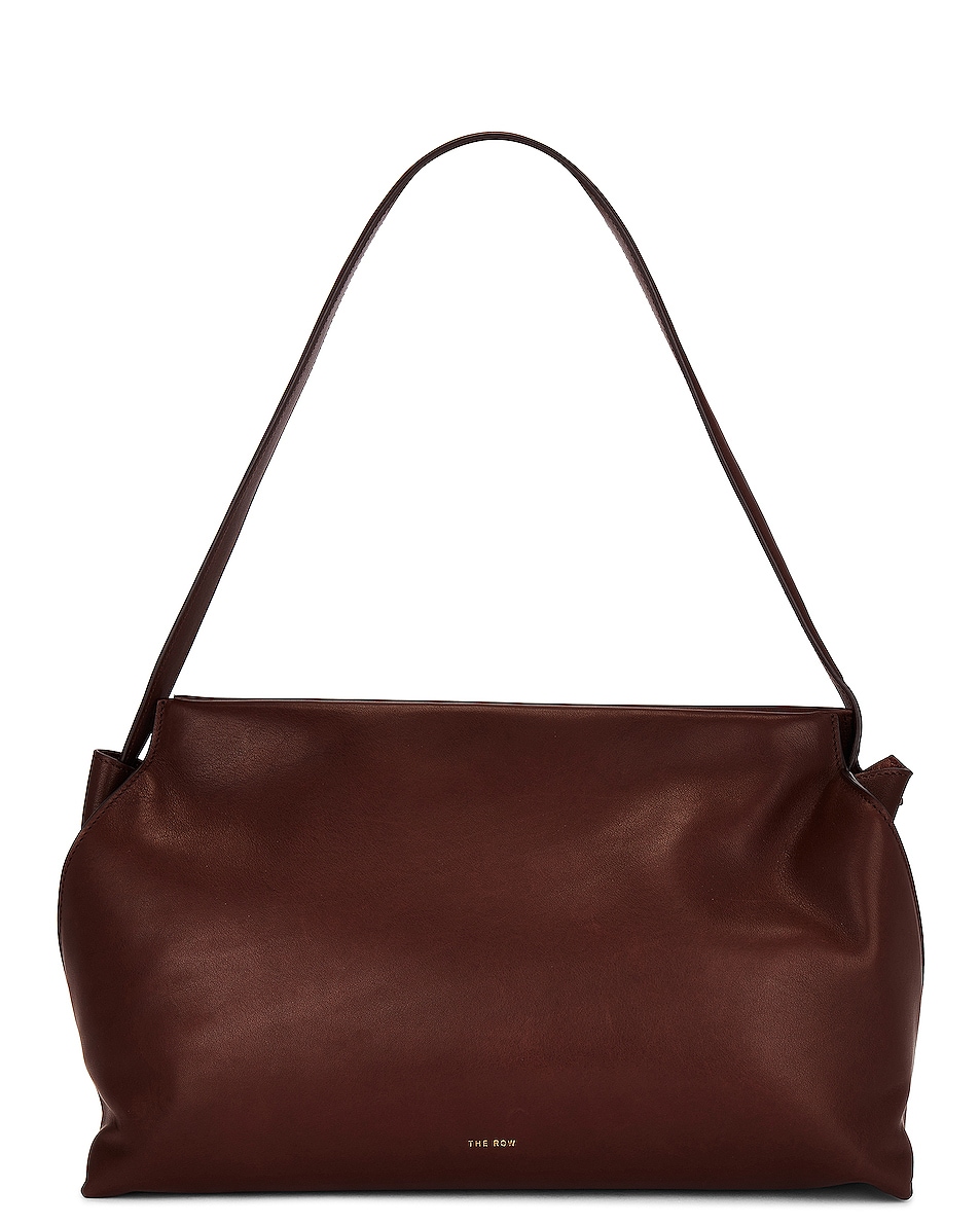 Image 1 of The Row Sienna Shoulder Bag in Burgundy Shg