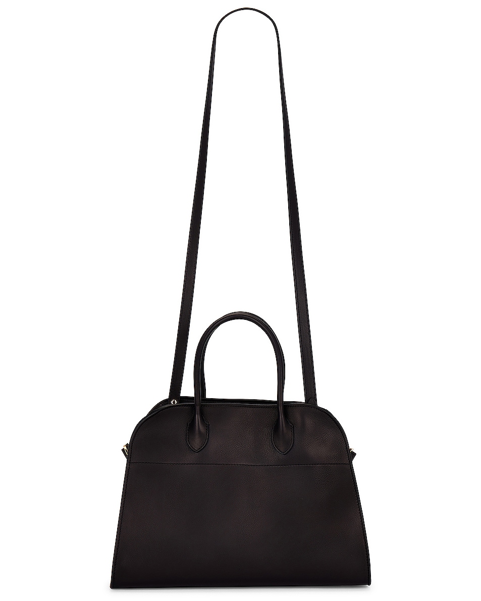 Image 1 of The Row Soft Margaux 12 Bag in Black SHG