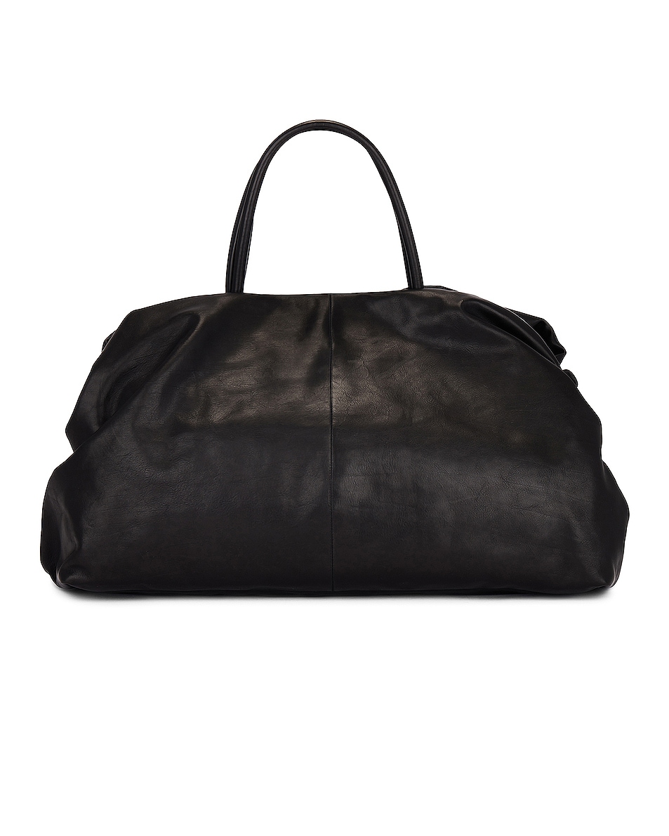 Image 1 of The Row Elio Bourse Bag in Black PLD