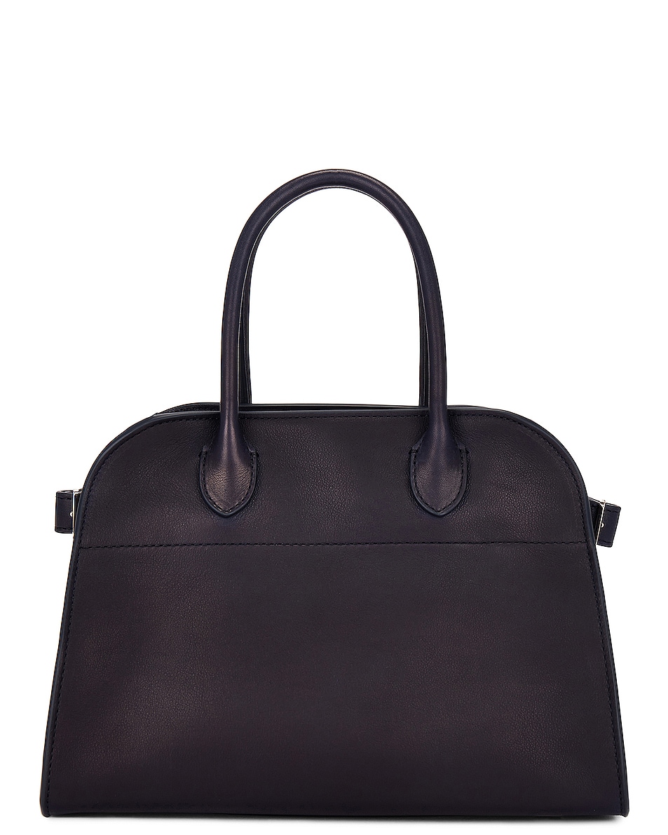 The Row Soft Margaux 10 Bag in Marine PLD | FWRD