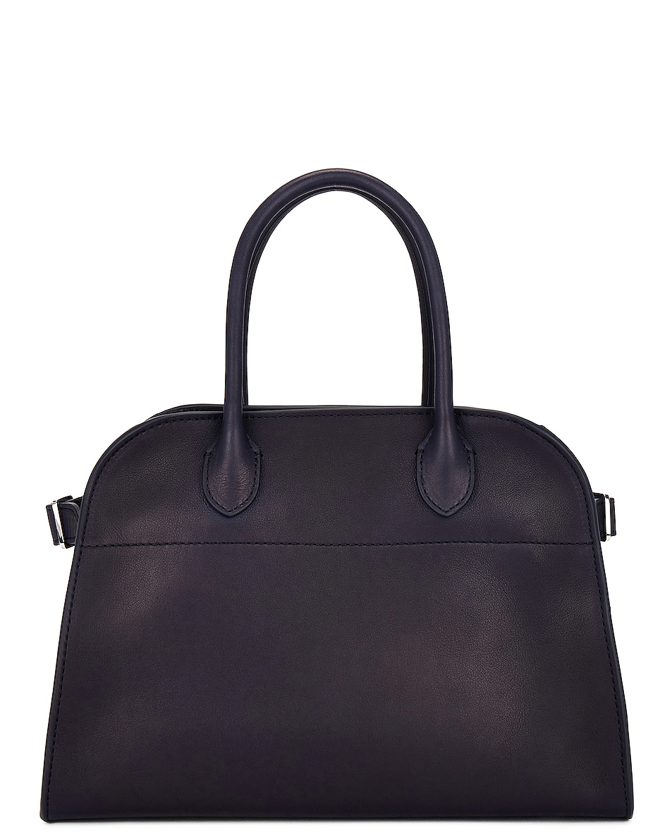 The Row Soft Margaux 10 Bag in Marine PLD | FWRD