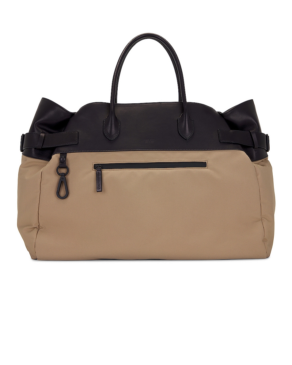 Image 1 of The Row Margaux 17 Inside Out Bag in Barley & Black