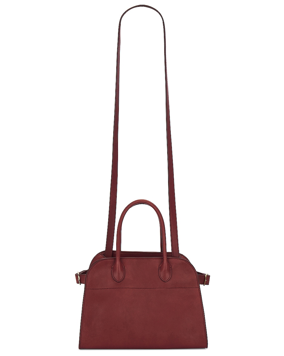 Image 1 of The Row Soft Margaux 10 Bag in Cognac SHG