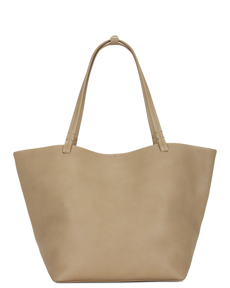 Image 1 of The Row Park Three Tote Bag in Light Taupe Pld