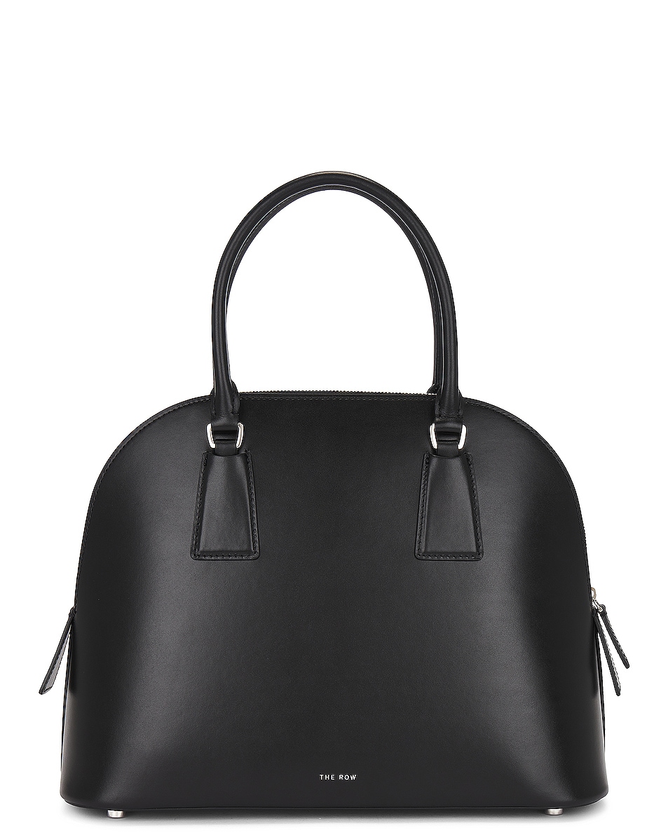 Image 1 of The Row Nina Top Handle Bag in Black PLD