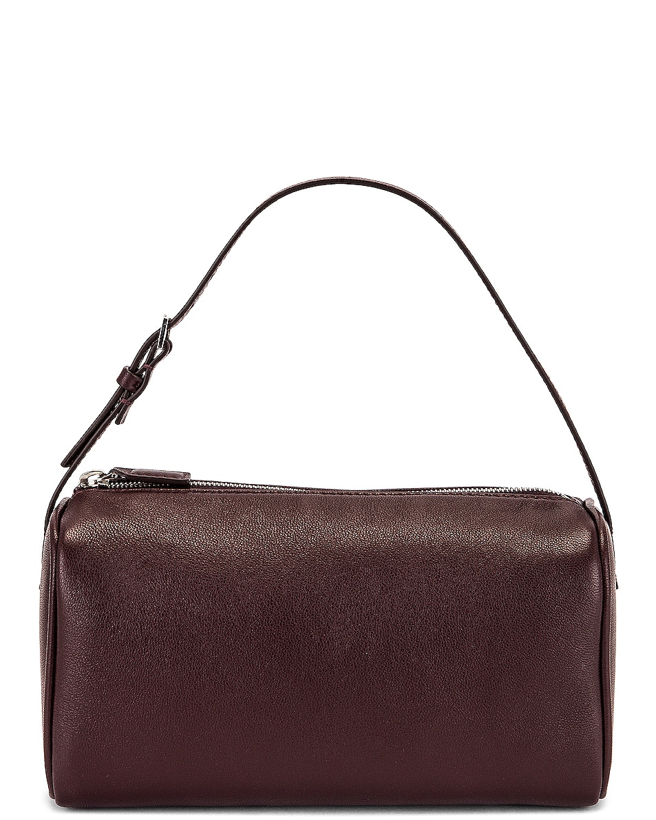 Image 1 of The Row 90s Baguette Bag in Eggplant