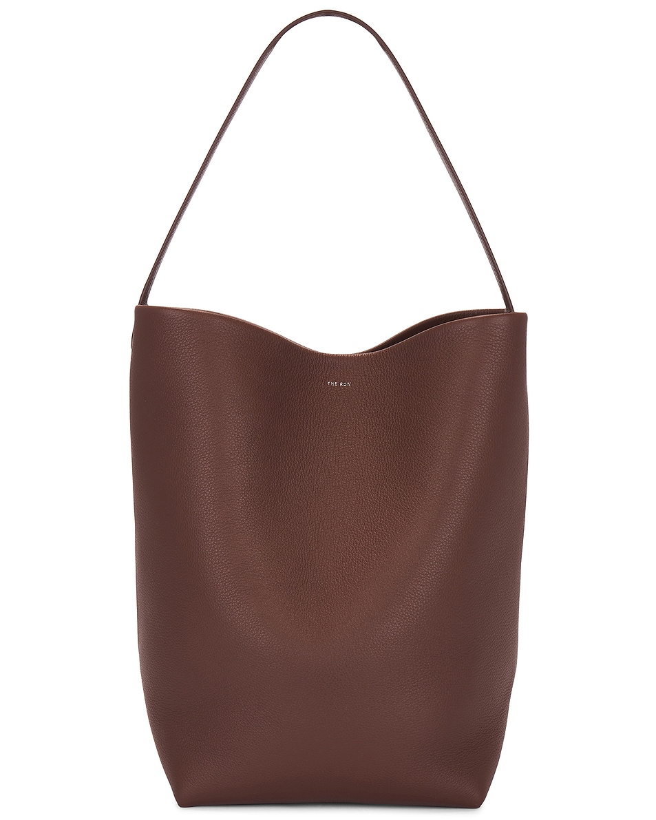 Image 1 of The Row Large Park Tote in BURNT WOOD