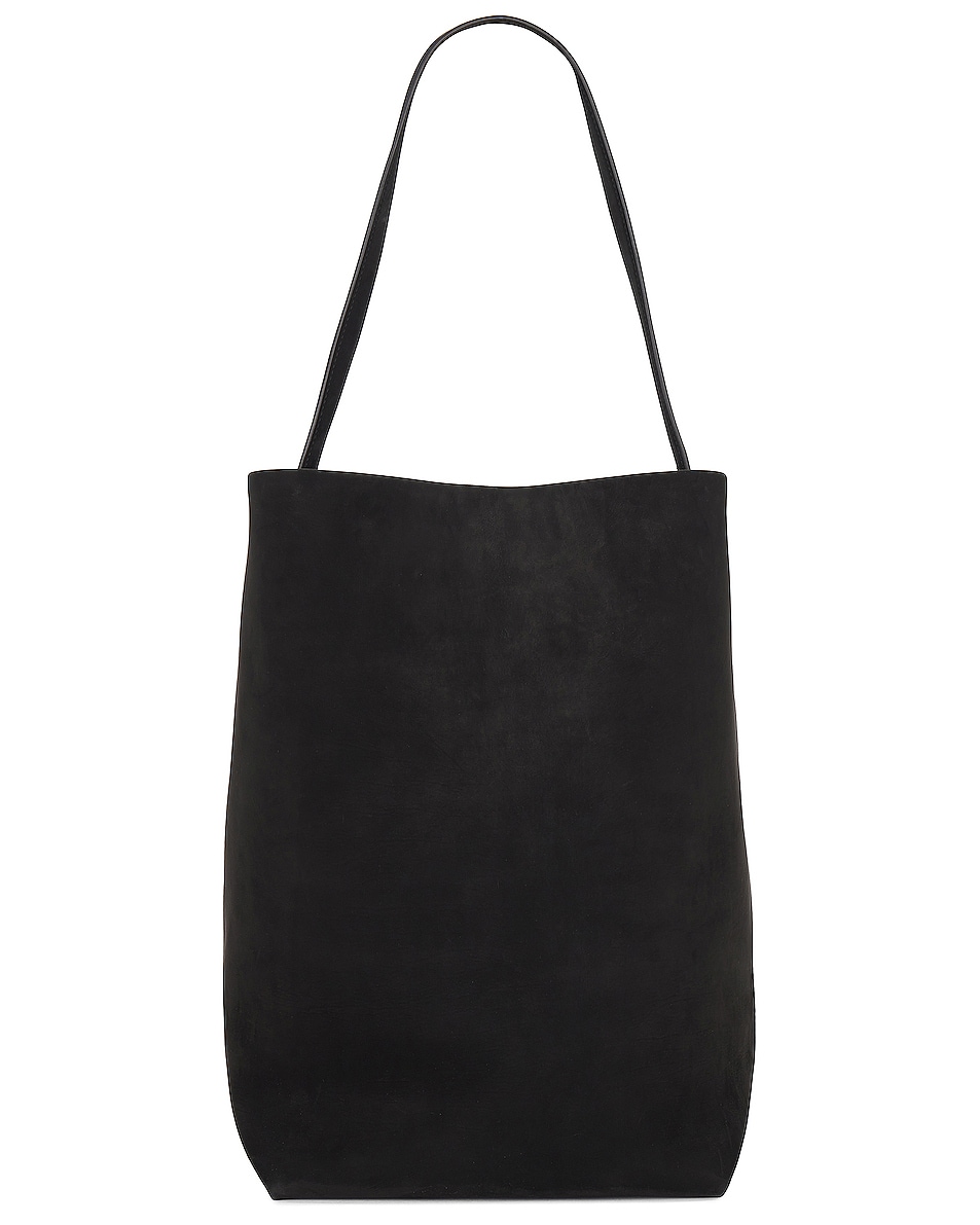 Image 1 of The Row Large Park Tote in BLACK