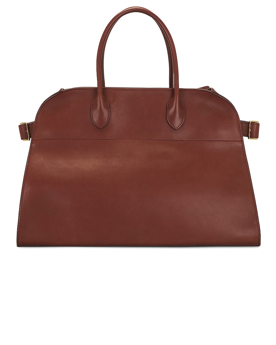 Image 1 of The Row Soft Margaux 15 Bag in Amaranto PLD