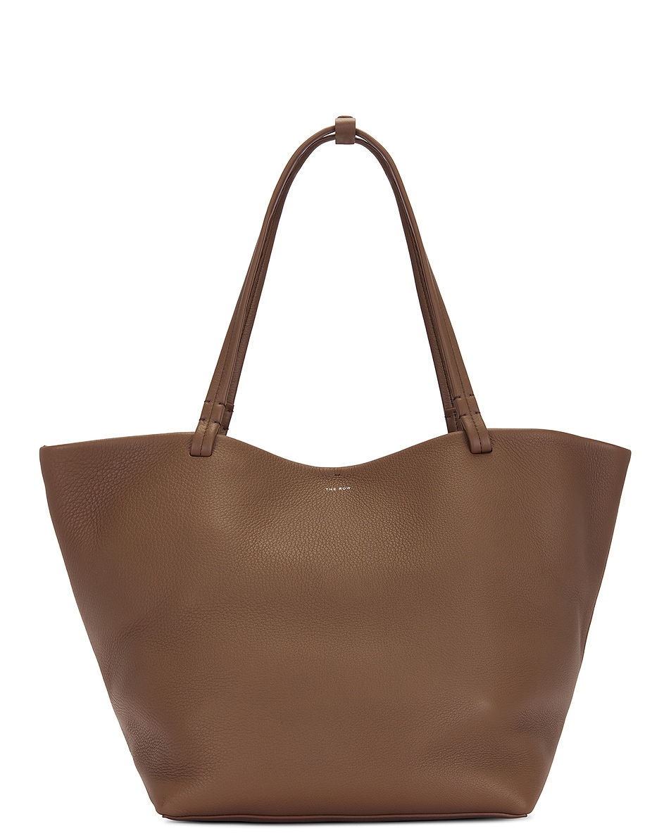 Image 1 of The Row Park Tote Three Bag in Dark Olive PLD