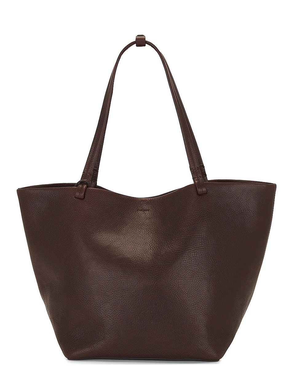 Image 1 of The Row Park Tote Three in Brown