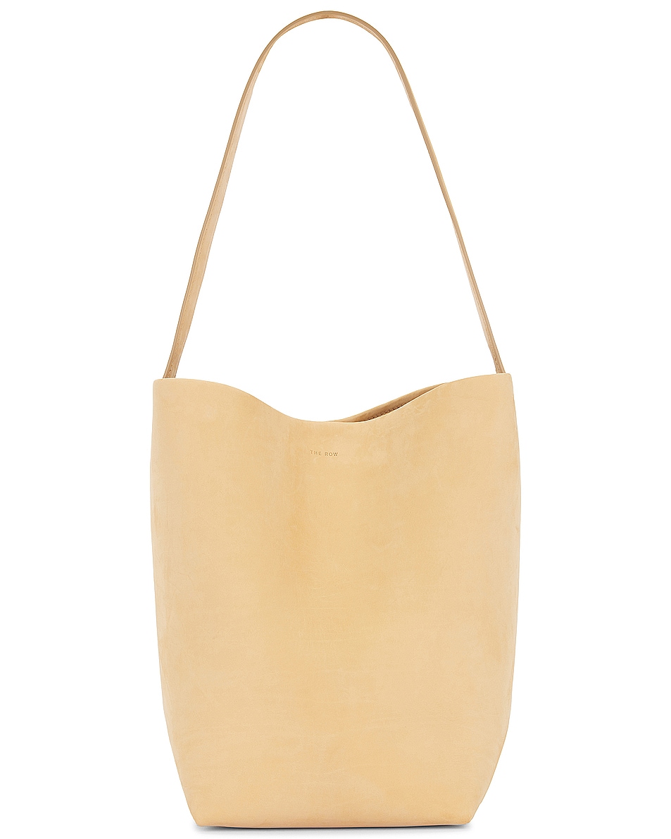 Image 1 of The Row Medium Park Tote in CROISSANT