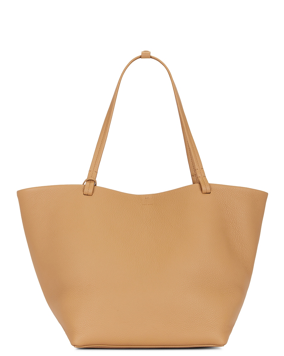 Image 1 of The Row Park Tote Three in Cinnamon