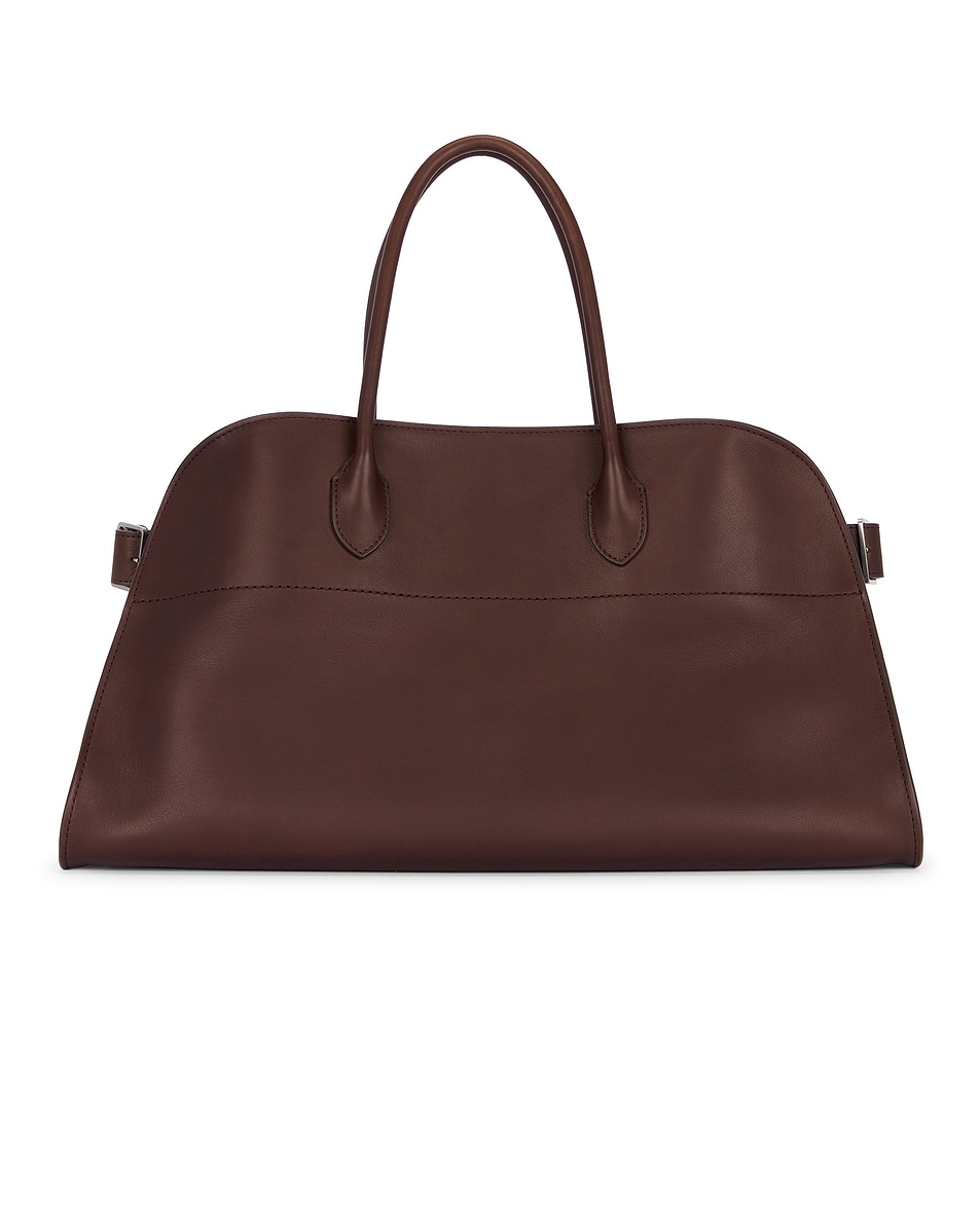 Image 1 of The Row EW Margaux Bag in Dark Chocolate