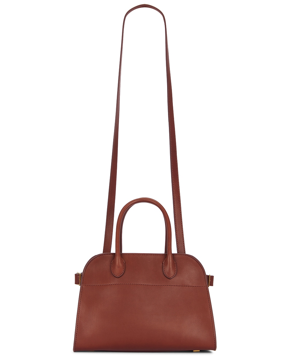 Image 1 of The Row Soft Margaux 10 Bag in New Burgundy
