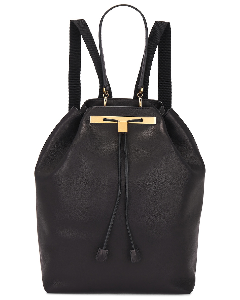 Image 1 of The Row Backpack 11 in Double Black