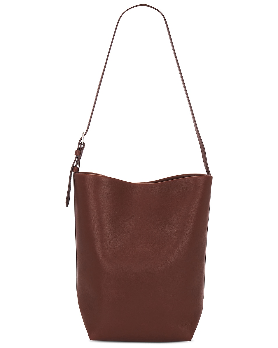Image 1 of The Row Medium Park Tote Belt in New Burgundy
