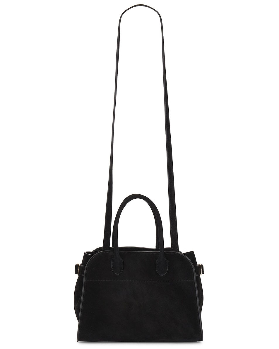 Image 1 of The Row Soft Margaux 10 Bag in Black SG