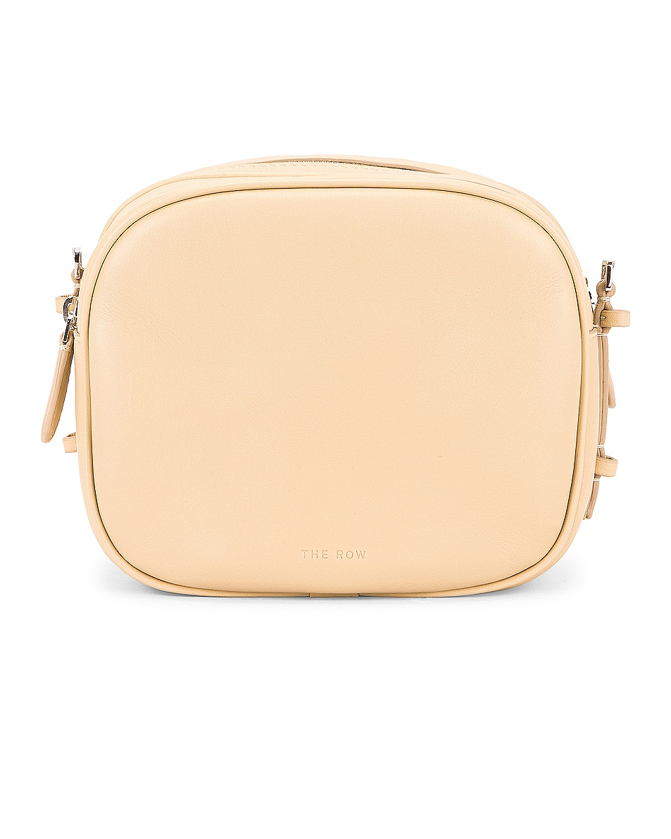 Image 1 of The Row Mini Twin Two Bag in Oyster