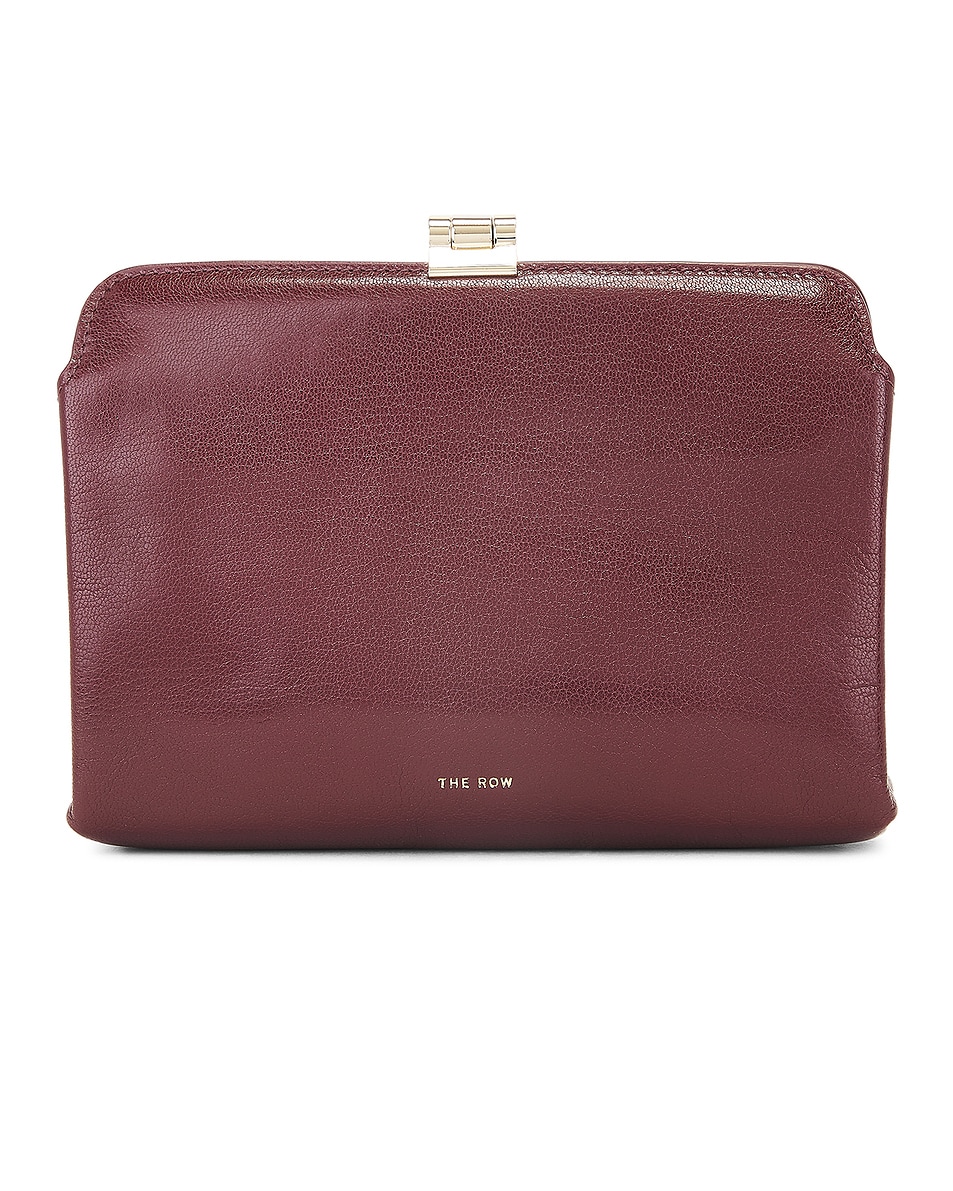 Image 1 of The Row Amazon Clutch in Raisin SHG