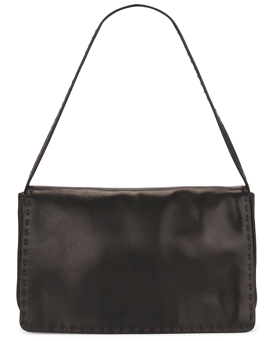 Image 1 of The Row Nuance Shoulder Bag in Black Ans