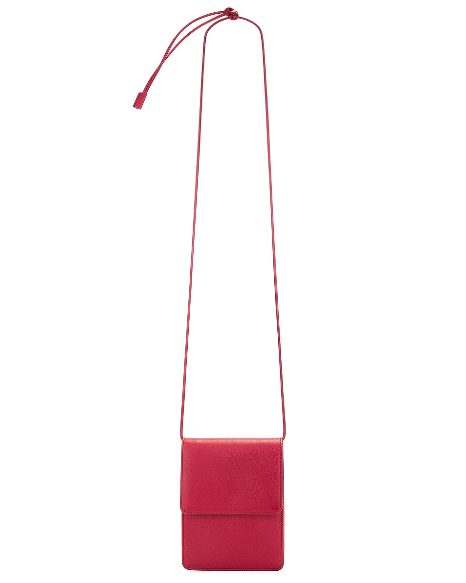 Image 1 of The Row Belt Pouch Bag in Cherry PLD