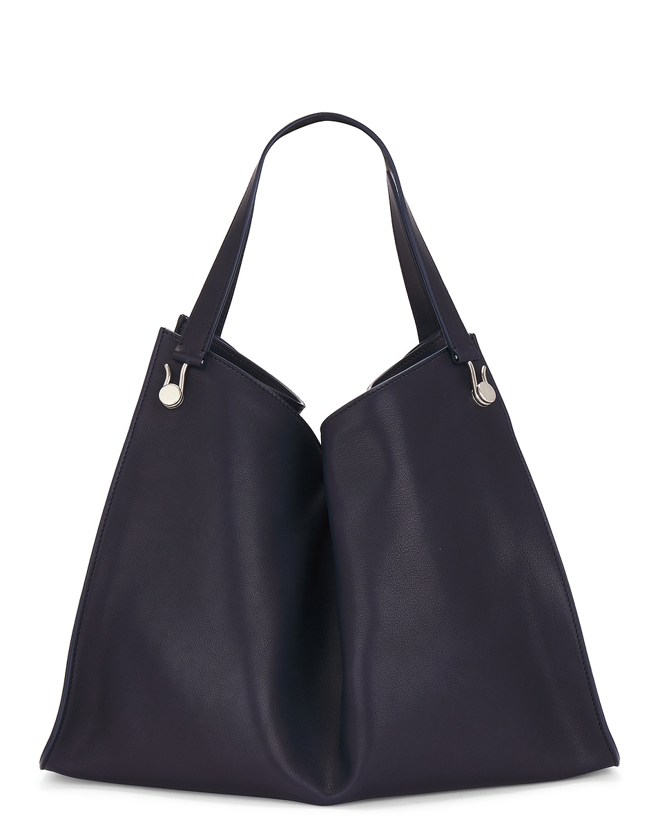 Image 1 of The Row Alexia Bag in Marine ANS