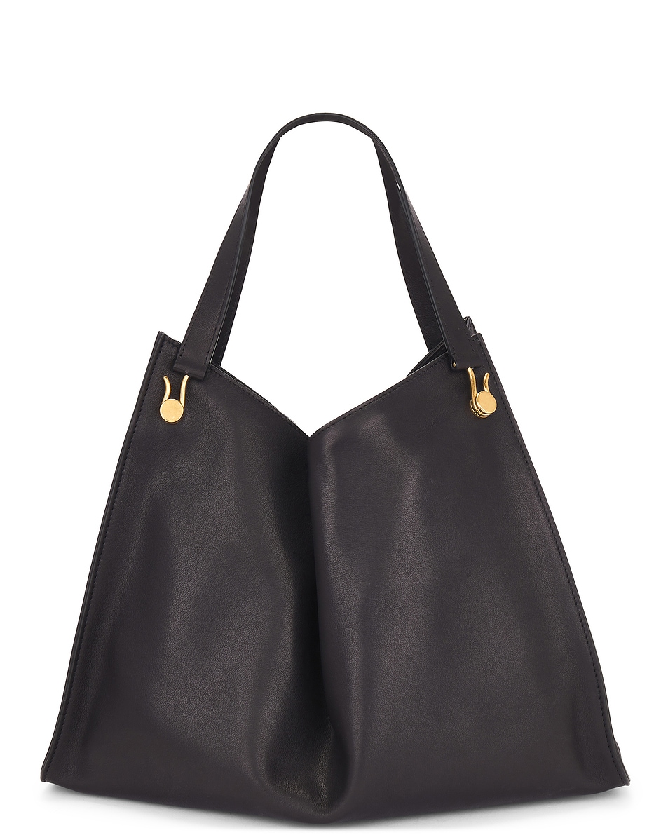 Image 1 of The Row Alexia Bag in Black ANG