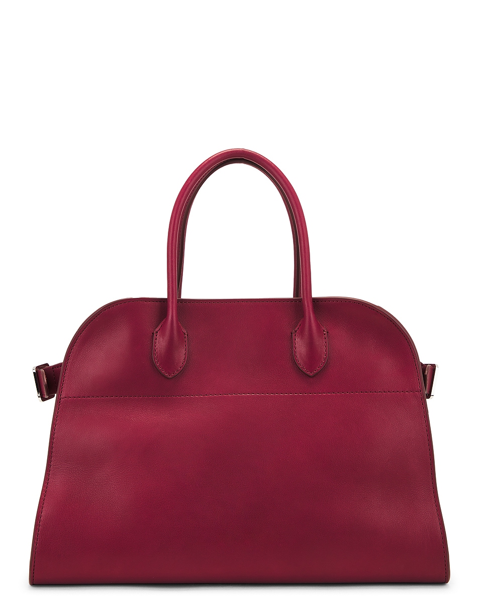 The Row Soft Margaux 12 Bag in Amaranto PLD | FWRD