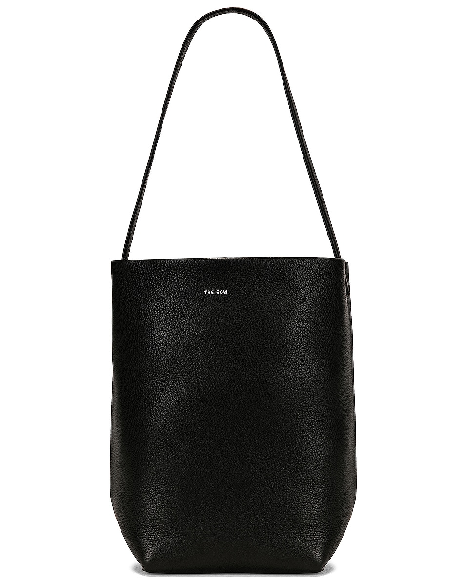 Image 1 of The Row Medium North South Park Tote Bag in Black PLD