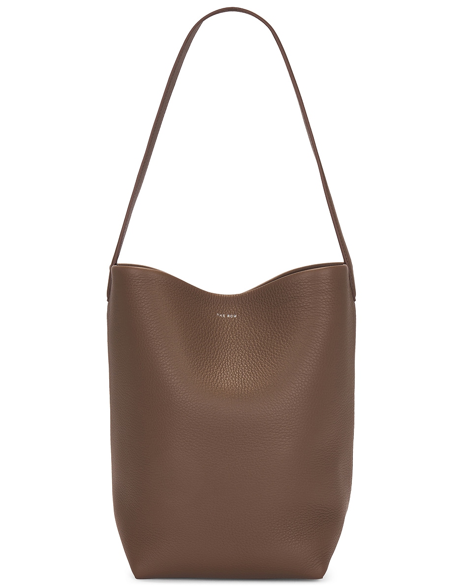 Image 1 of The Row Medium N/S Park Tote in Dark Olive PLD