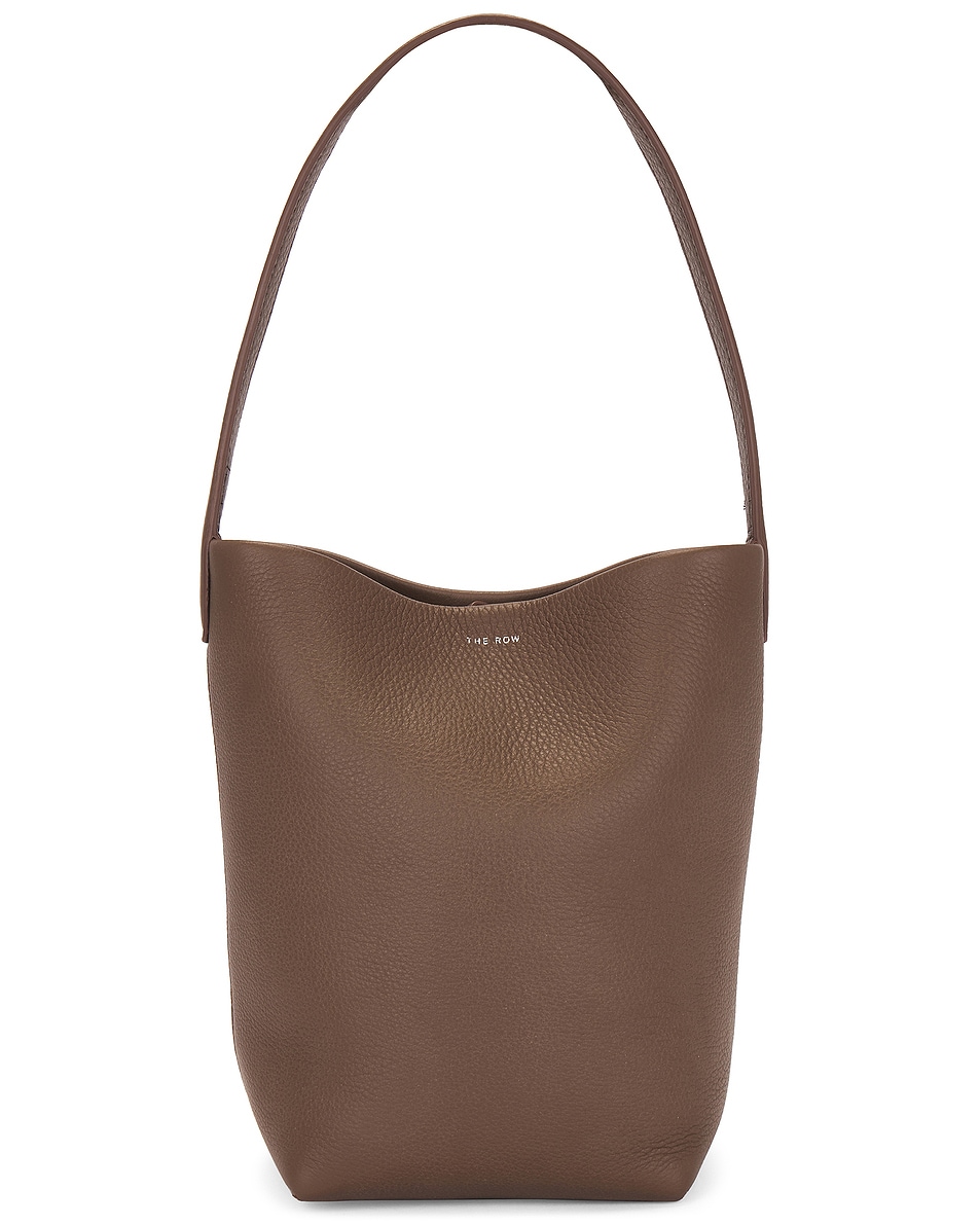 Image 1 of The Row Small N/S Park Tote Bag in Dark Olive PLD