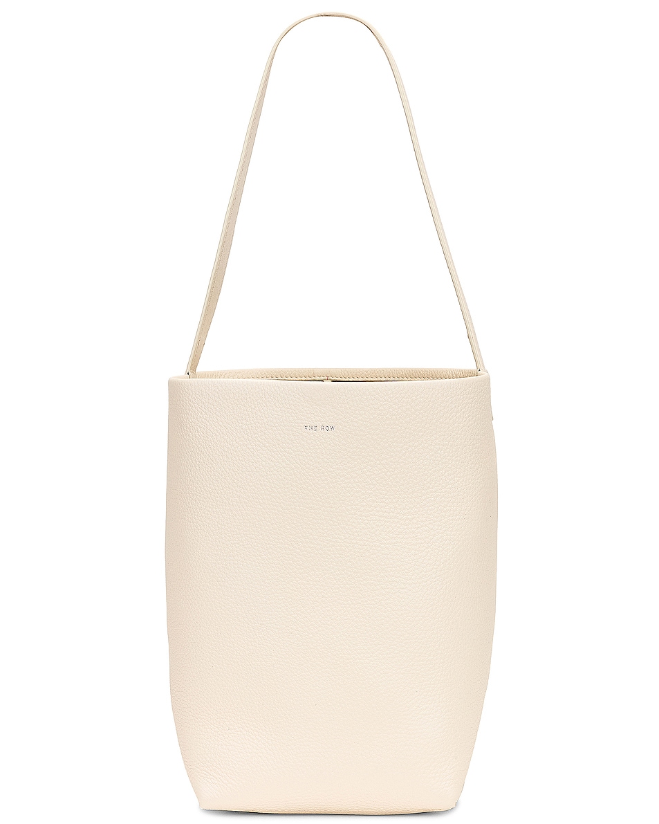 Image 1 of The Row Medium North South Park Tote Bag in Ivory PLD