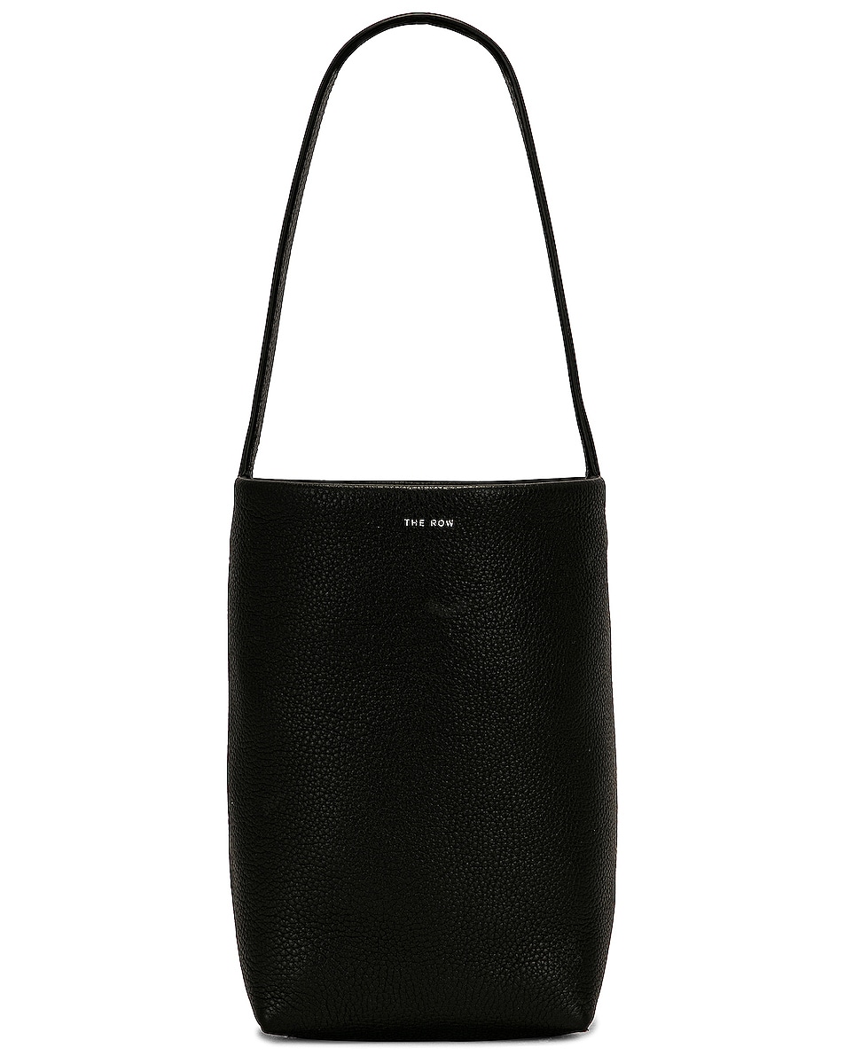 Image 1 of The Row Small North South Park Tote Bag in Black PLD