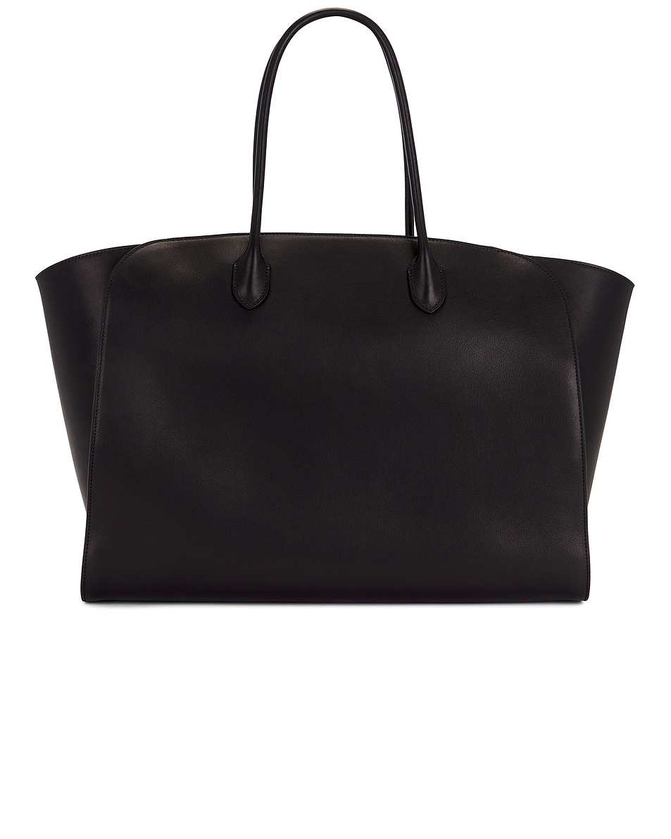 Image 1 of The Row Marlo Bag in Black ANS