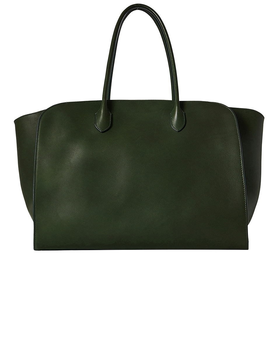 Image 1 of The Row Marlo Bag in Moss ANS