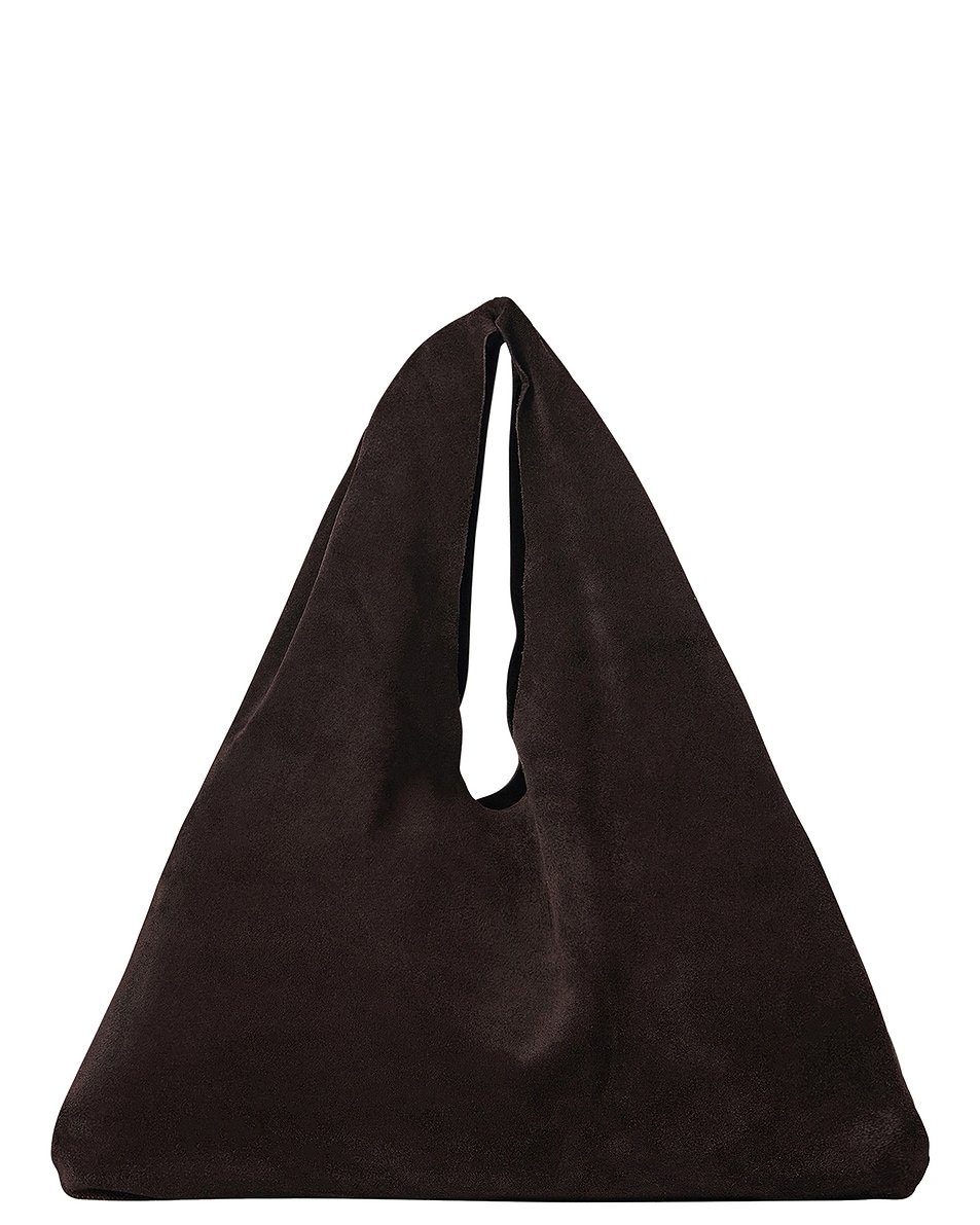Image 1 of The Row Small Bindle in Brown Melange