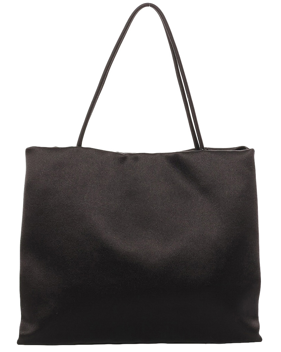 Image 1 of The Row Cecily Top Handle Bag in Black Ans