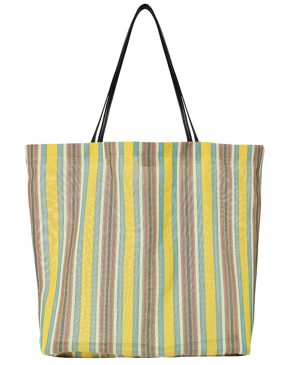 Image 1 of The Row Barn Tote in Multicolor Warm Ans