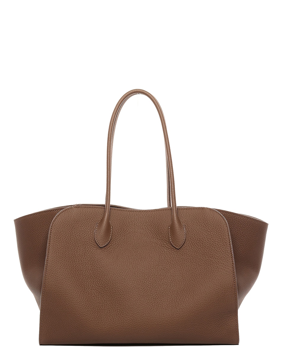 Image 1 of The Row Marlo 14 Bag in Dark Olive Ans