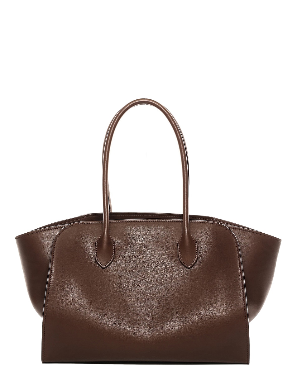 Image 1 of The Row Marlo 12 Bag in Deep Brown Ans