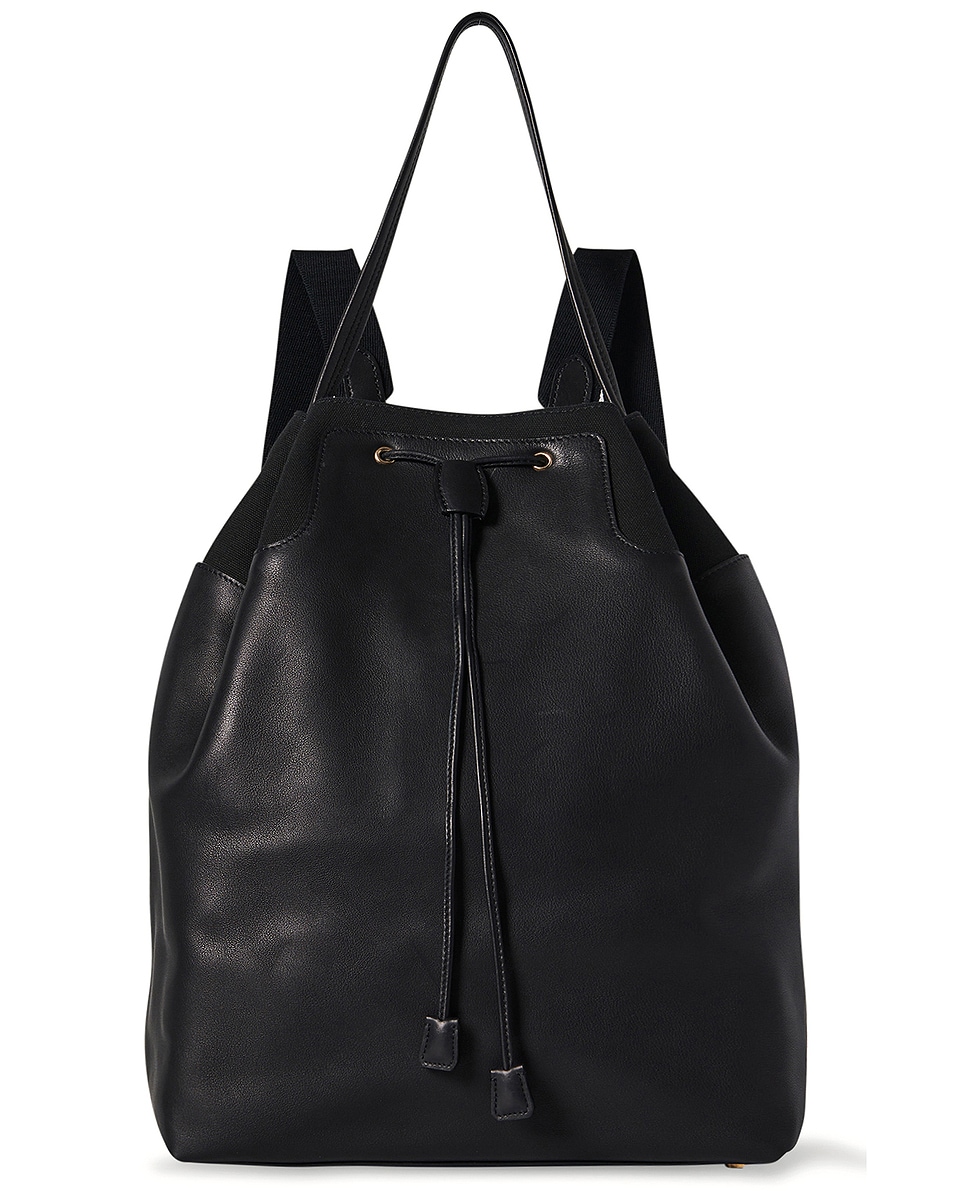 Image 1 of The Row Spring Backpack in Black ANG
