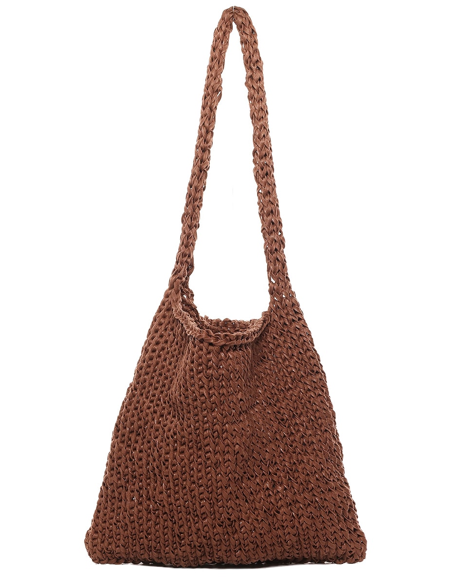 Image 1 of The Row Large Didion Shoulder in Brown Ans