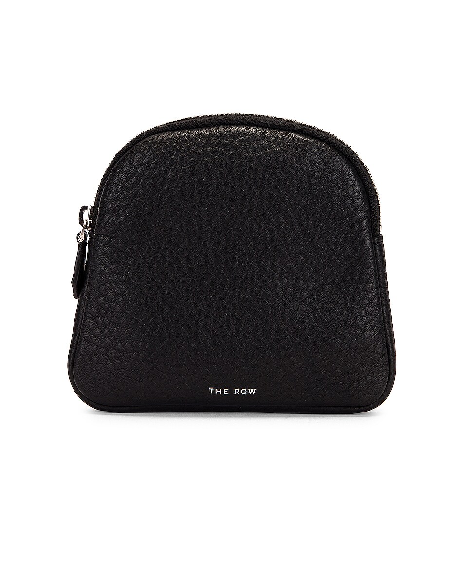 Image 1 of The Row Circle Pouch in Black