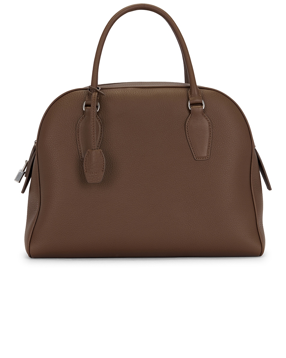 Image 1 of The Row India 12.00 Bag in Dark Olive Ans