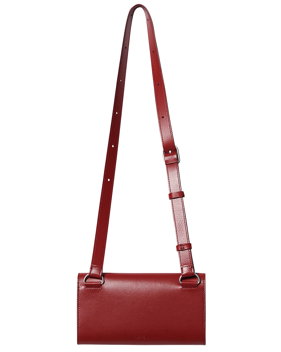 Image 2 of The Row Belt Flap Bag in Barn Red ANS