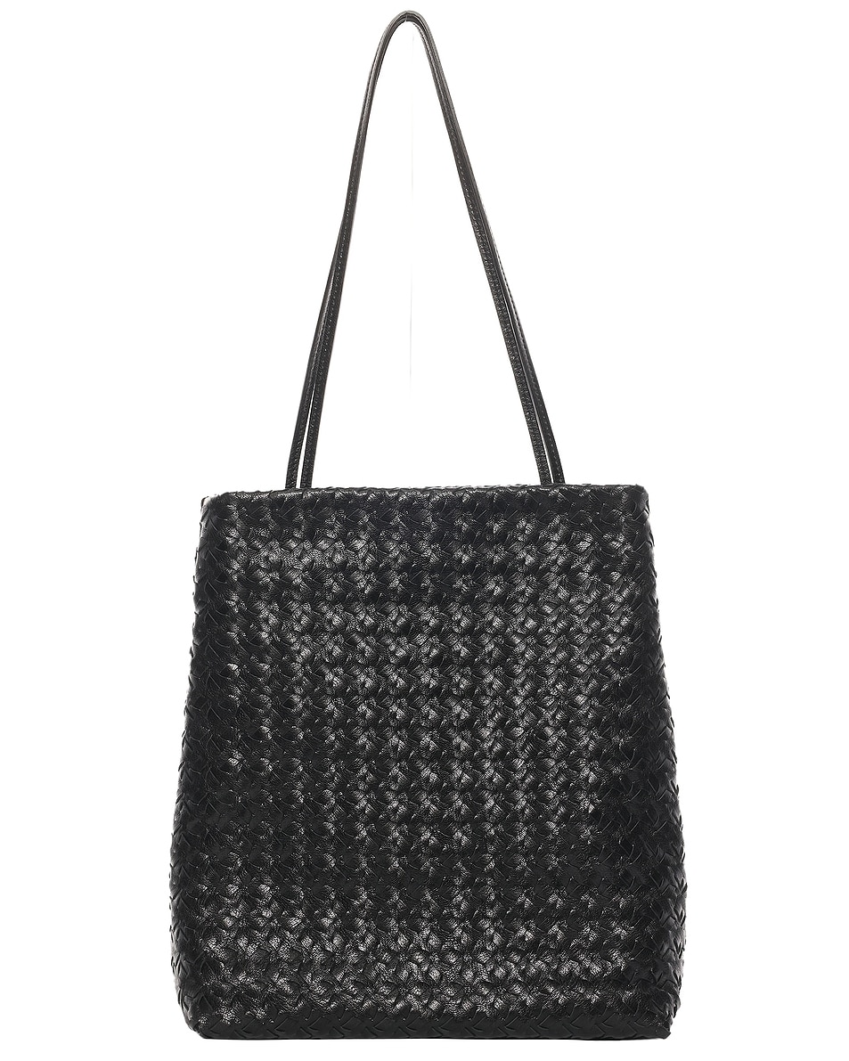 Image 1 of The Row Lilou Woven Bag in Black