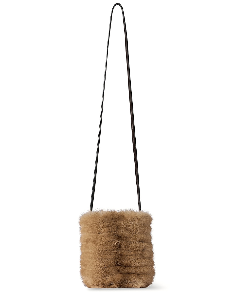 Image 1 of The Row North South Park Crossbody Bag in Brown ANG