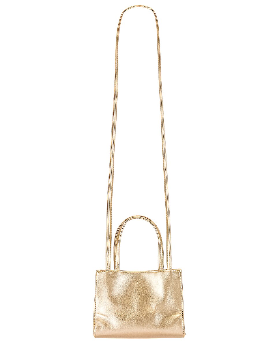 Telfar Small Shopper Bag in Gold | FWRD